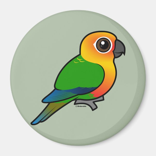 Íman Birdorable Jandaya Parakeet (Frente)
