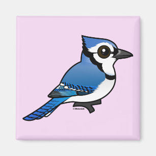 Íman Birdorable Jay azul