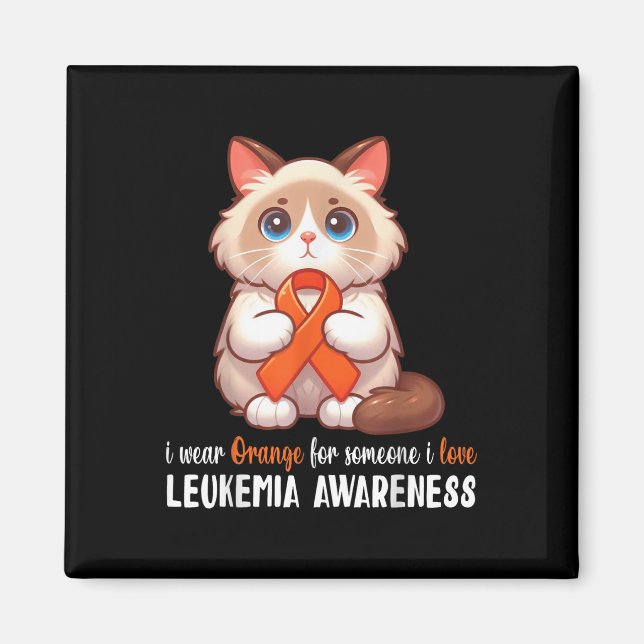 Íman Birman Eu Uso Laranja Por Alguém Que Eu Amo Leucem (Frente)