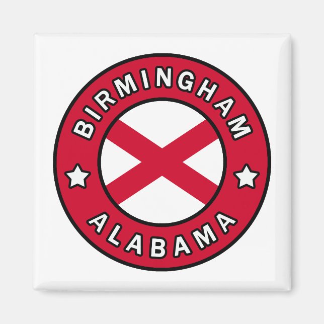 Íman Birmingham Alabama (Frente)