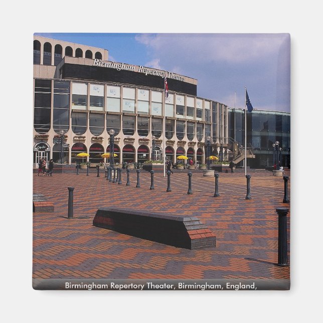 Íman Birmingham Repertory Theater, Birmingham, Inglater (Frente)