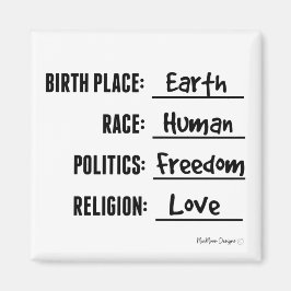 ÍMAN BIRTH PLATH TERTH FREEDOM & AMVE MAGNET