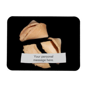Íman Biscoito da Sorte com Mensagem Personalizada