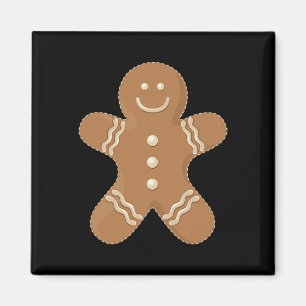 Íman Biscoito de Gingerpão Cookie Biscuit Comida de div