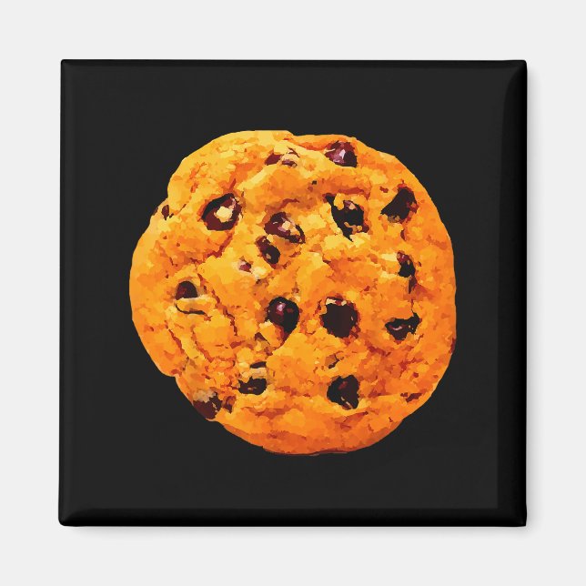 Íman Biscoito gigante com gotas de chocolate (Frente)