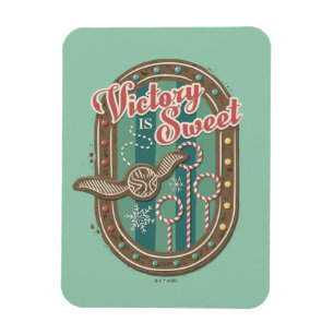 Íman Biscoito Gráfico de Férias Vencedor de QUIDDITCH™