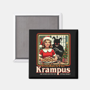 Íman Biscoito Para O Krampus Feliz Natal Krampus Horror