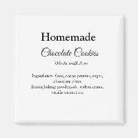 Biscoitos de chocolate feitos em casa com amor adi