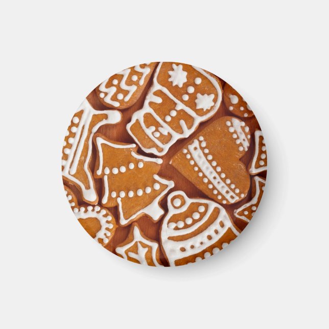 Íman Biscoitos de pão de Natal (Frente)