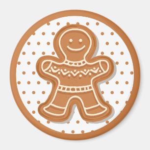 Íman Biscoitos de Pão-de-Pão de Natal