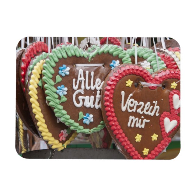 Íman Biscoitos decorativos de gengibre (Horizontal)