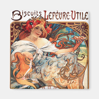 Íman Biscoitos Lefevre-Utile, Mucha