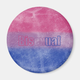 Íman Bisexual pride flag magnet