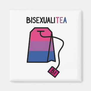 Íman BisexualiTEA Bandeira do Orgulho Bi Tea Bissexual