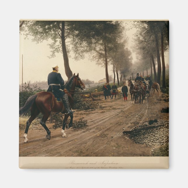 Íman Bismarck e Napoleão (Frente)