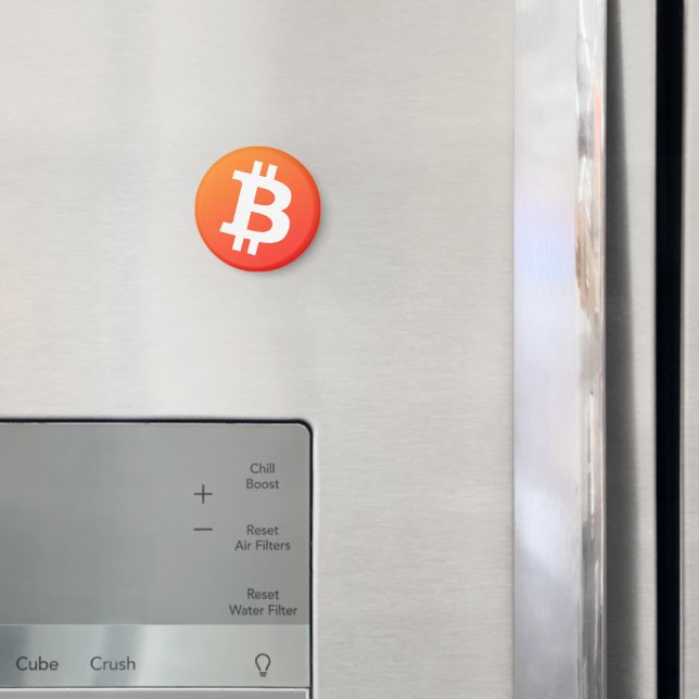 Íman Bitcoin (Classic Orange) (In Situ (Fridge))