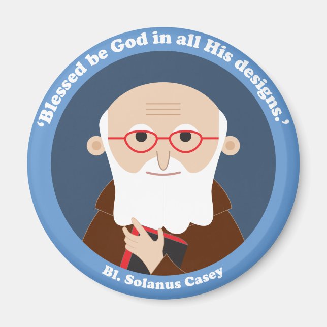 Íman Bl. Solanus Casey (Frente)