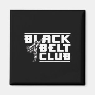 Íman Black Belt Club - Cinturão Negro de Karate