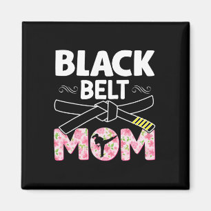 Íman Black Belt Mãe Floral Tkd Taekwondo Karate Martial