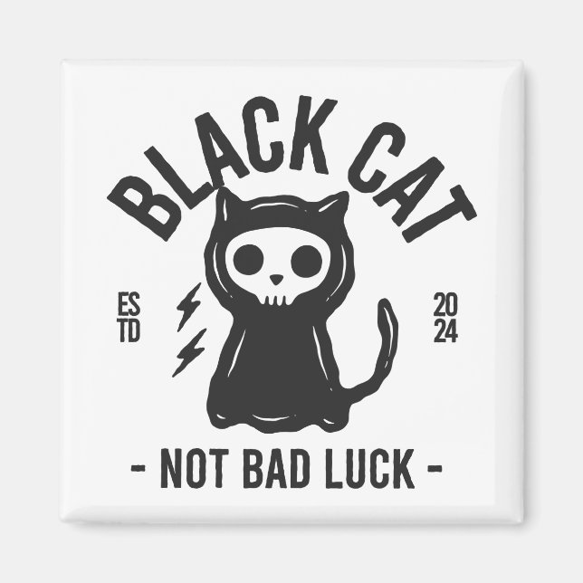 Íman Black cat (Frente)