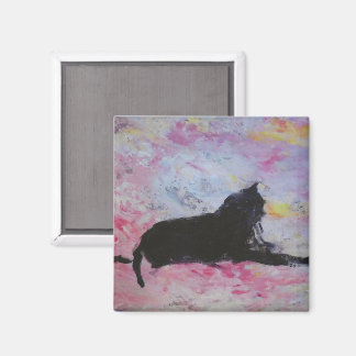 Íman Black cat magnet