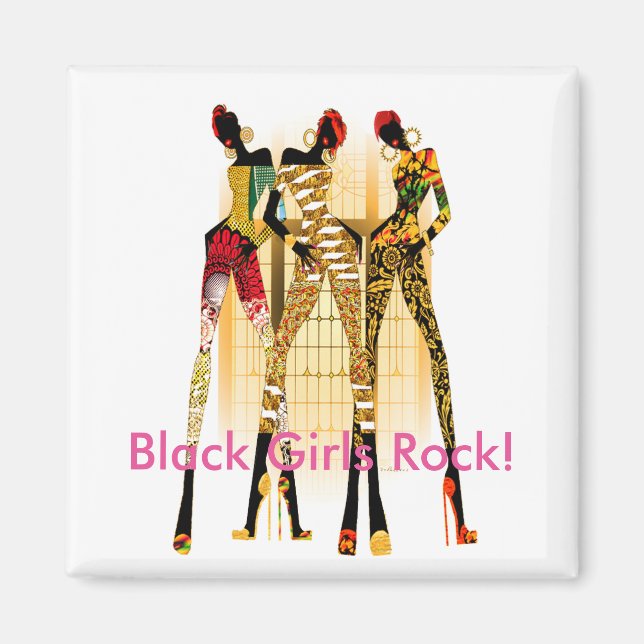 Íman Black Girls Rock! (Frente)