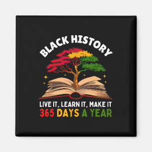 Íman Black History Mês Ao Vivo Aprende-O A Ficar 365 D