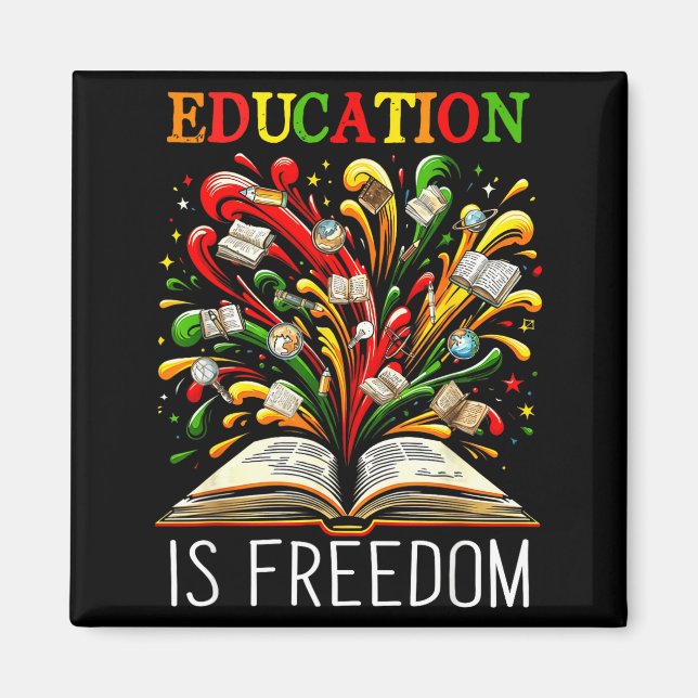 Íman Black History Month Black Leaders African American (Frente)