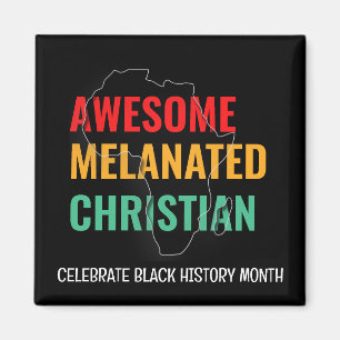 Íman Black History Month incrível cristão melanizado