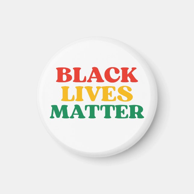 Íman Black Lives Matter Ornament (Frente)