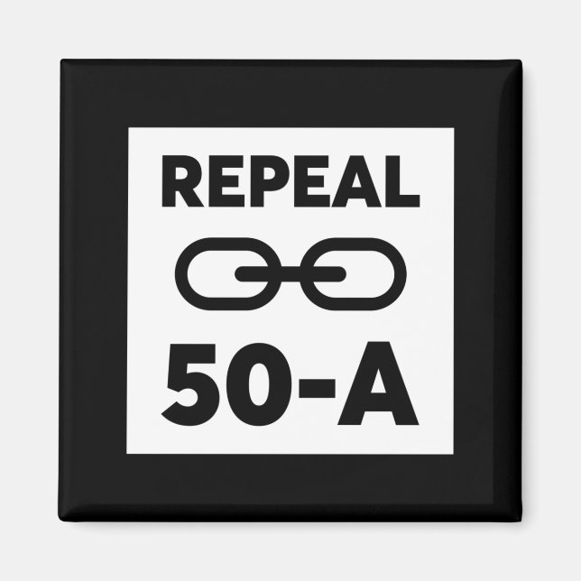 Íman Black Lives Matter Revogação 50 A (Frente)