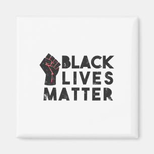 Íman Black Lives Problema Protesto Poder Político Fist