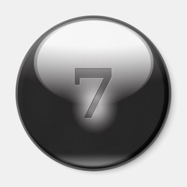 Íman Black Lucky 7 (Frente)