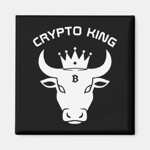Íman Black Personalizado do Crypto King