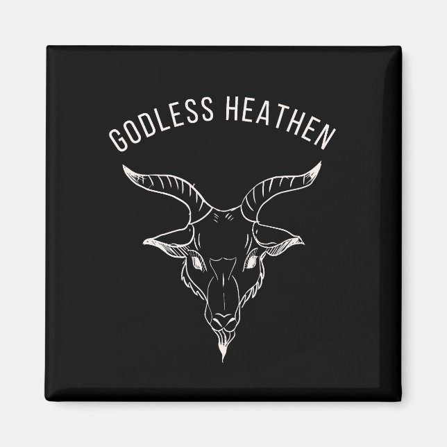 Íman Black Phillip Godless Heat (Frente)