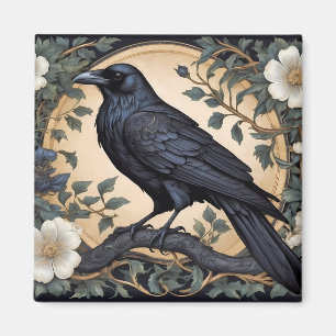 Íman Black Raven William Morris Inspirado