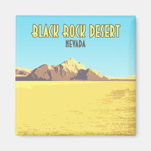Íman Black Rock Desert Nevada Vintage