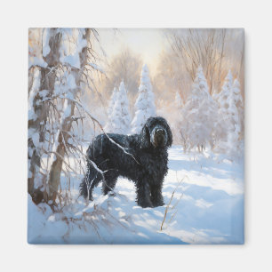 Íman Black Russian Terrier Que Neve