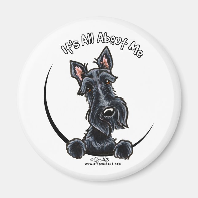 Íman Black Scottie IAAM (Frente)