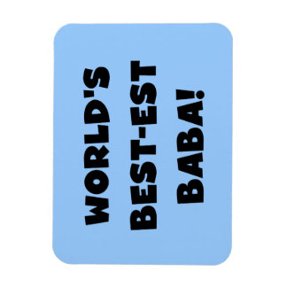 Íman Black Text Best Baba T-shirts e presentes