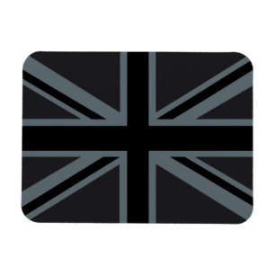 Íman Black Union Jack Flag Design