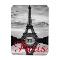 Black White Eiffel Tower Paris Love City Viagem