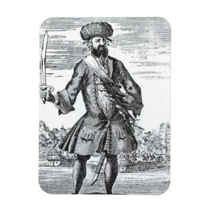 Íman Blackbeard o pirata, 'de uma história geral de