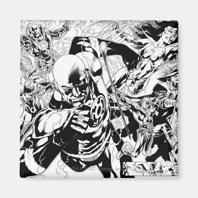 Íman Blackest Night Comic Panel (Frente)