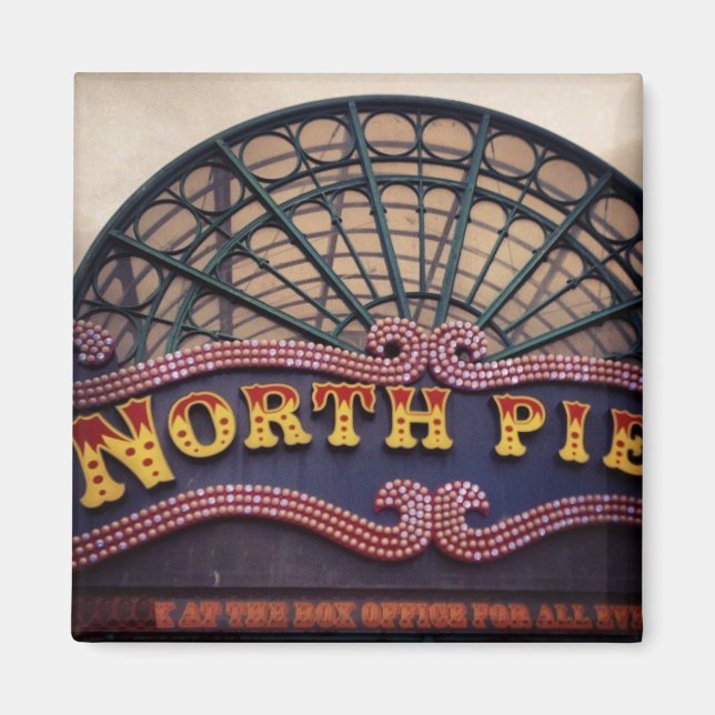 Íman Blackpool North Pier Magnet (Frente)