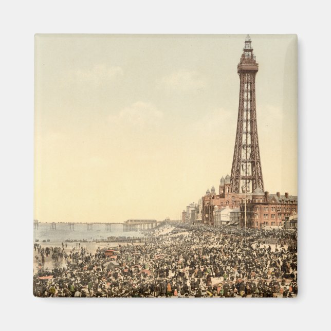 Íman Blackpool Tower III, Lancashire, Inglaterra (Frente)