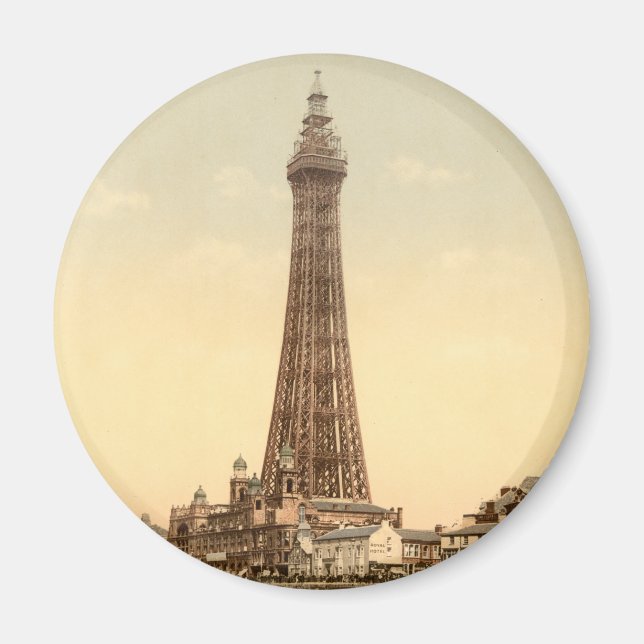 Íman Blackpool Tower IV, Lancashire, Inglaterra (Frente)