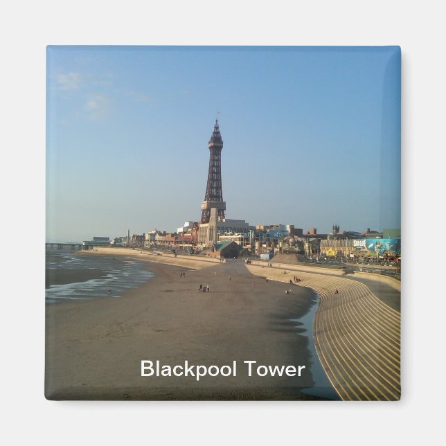 Íman Blackpool Tower na Inglaterra (Frente)