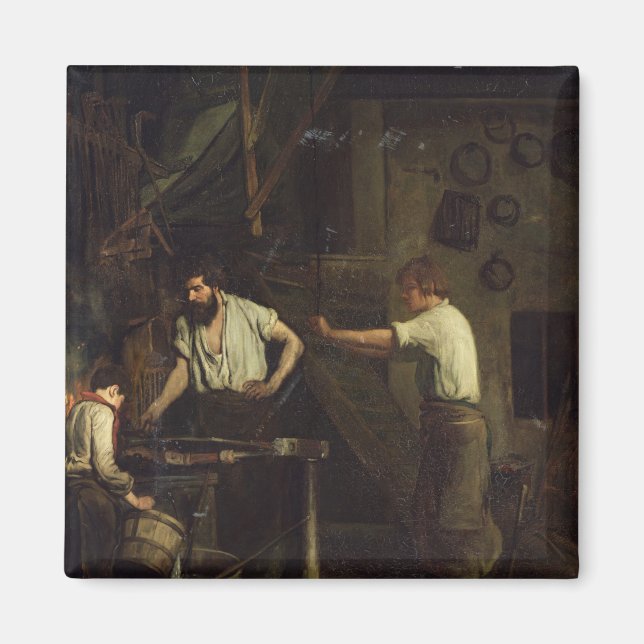 Íman Blacksmiths, Memory of Treport, 1857 (Frente)