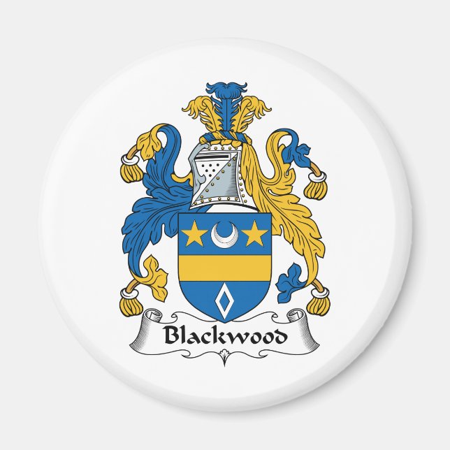 Íman Blackwood Family Crest (Frente)
